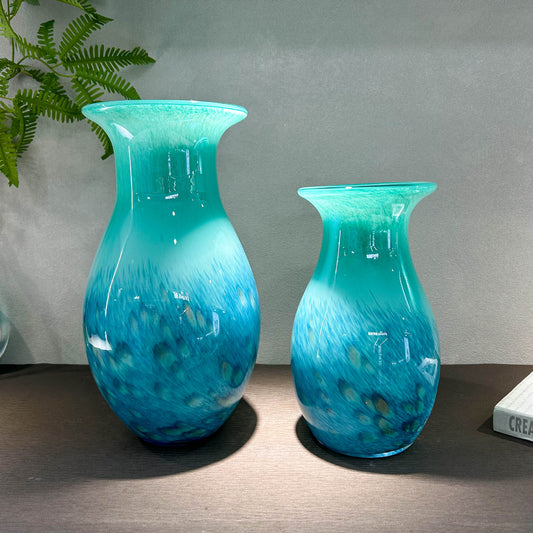 New Chinese Style Handmade Glass Decorative Vase