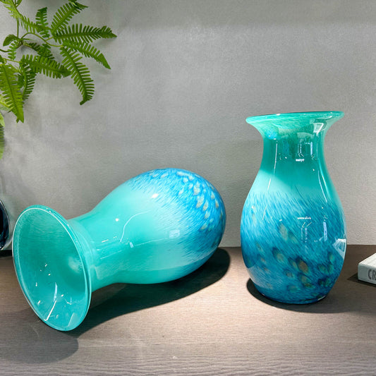 New Chinese Style Handmade Glass Decorative Vase