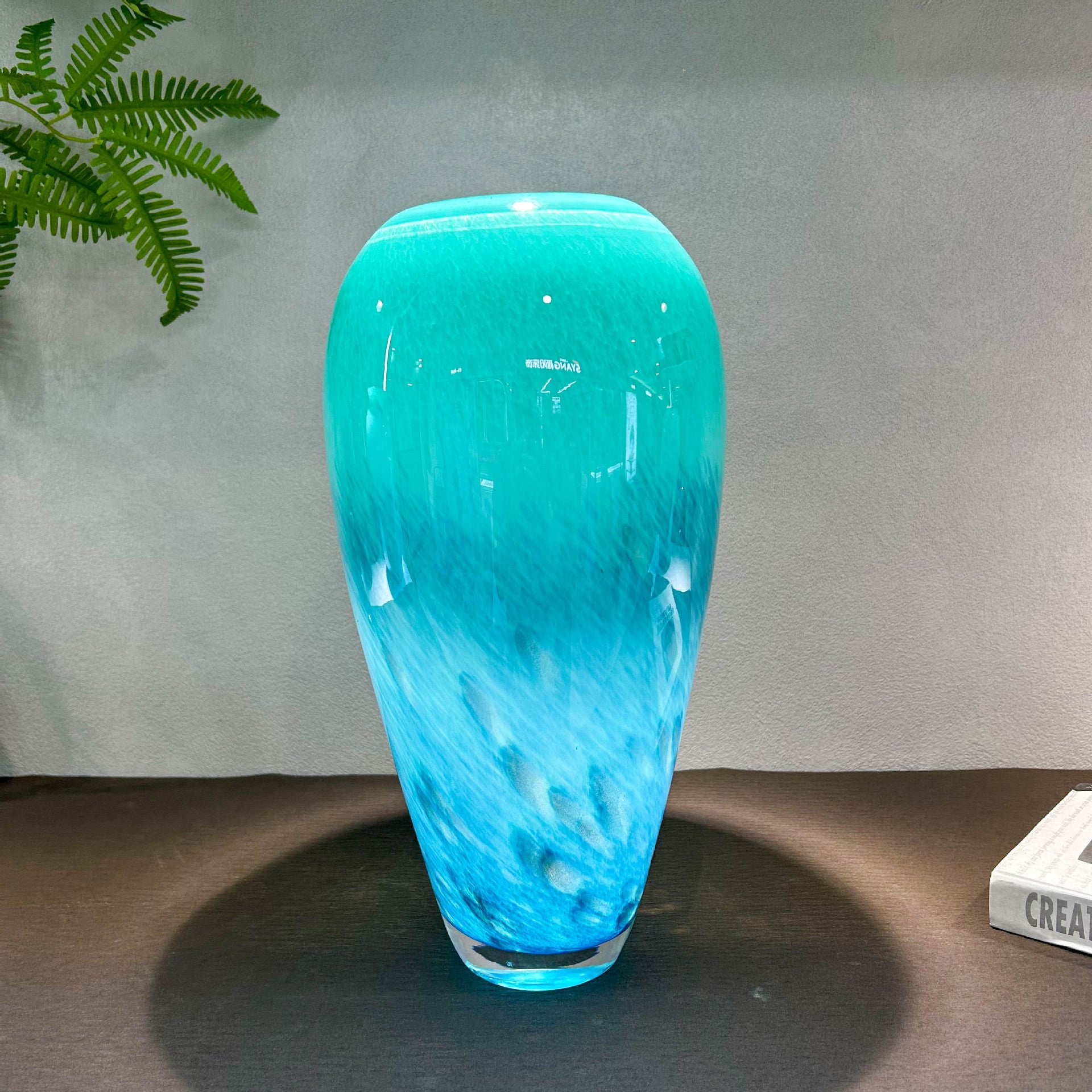 New Chinese Style Handmade Glass Decorative Vase