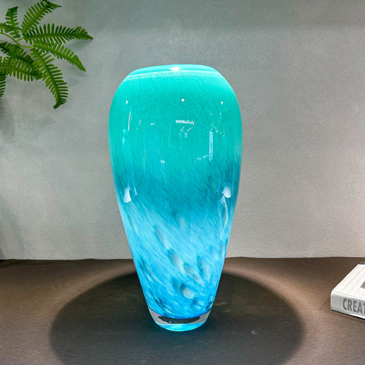 New Chinese Style Handmade Glass Decorative Vase