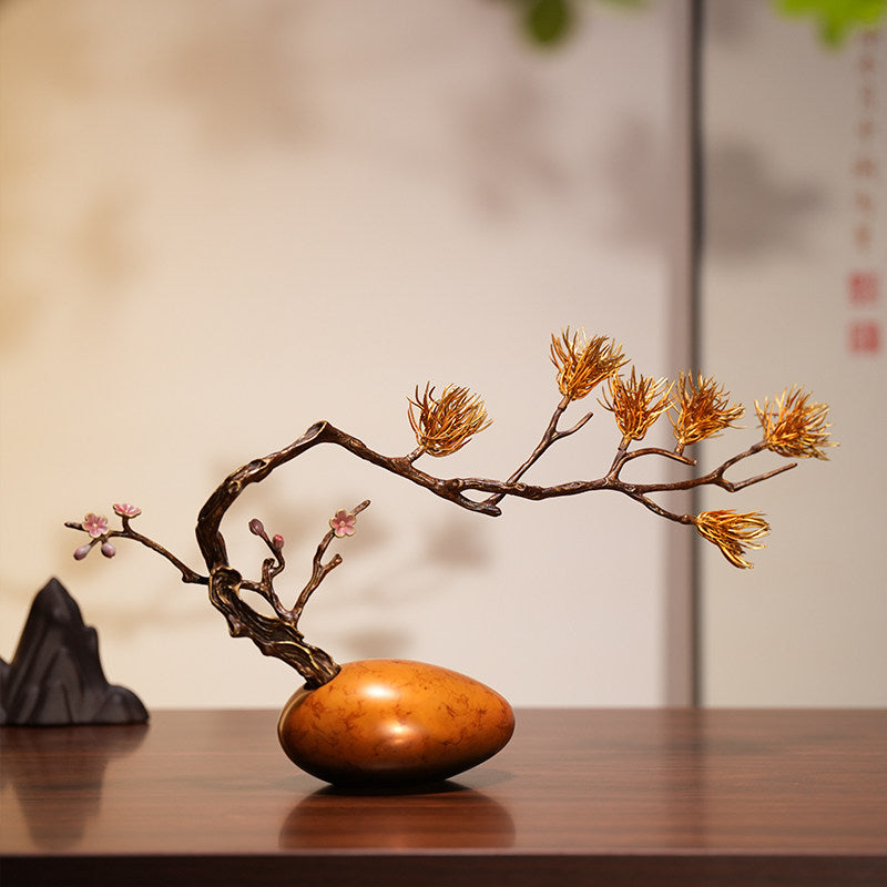 New Chinese-style orchid decorative figurine