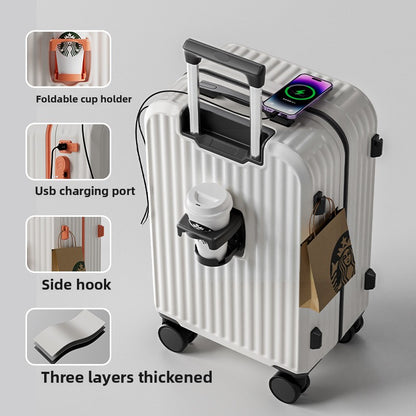 New Contrast Color Durable Luggage Case