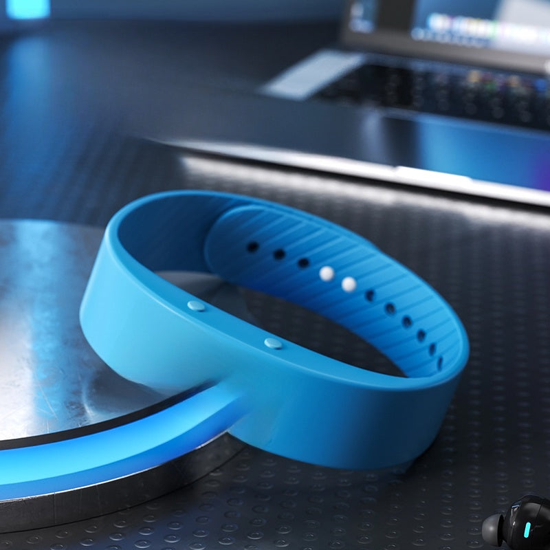 New Cross-Border Powerful Vibrating Alarm Clock Bracelet Men's Electronic Watch Vibrating Silent Dormitory Wake-Up Artifact Step Counting Luminous