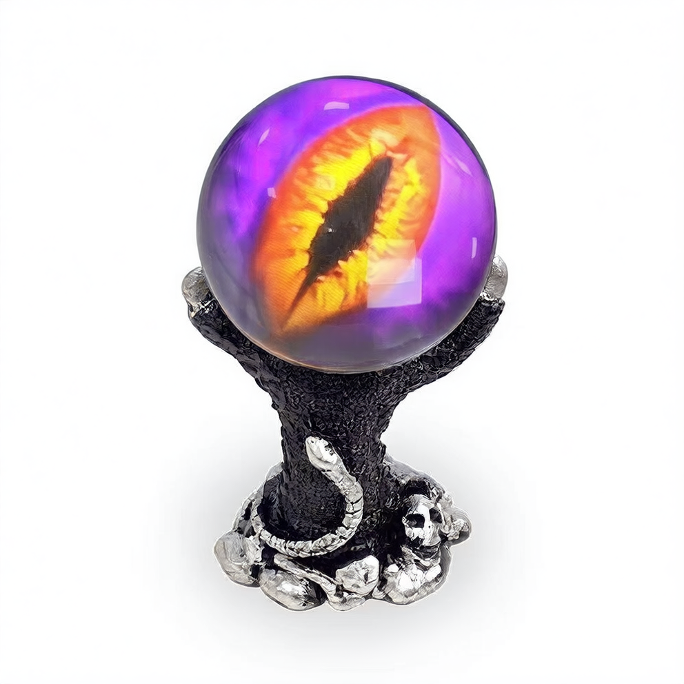 New Crystal Ball with Music and Video Playback