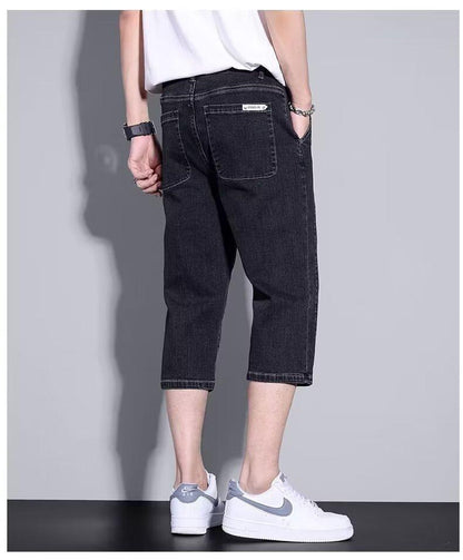 New Elastic Denim Shorts