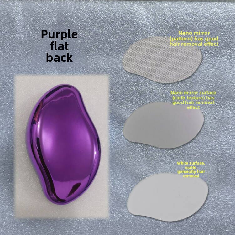 New Glass Frosted Exfoliator – Hair Removal and Exfoliation Tool for Home Beauty Use