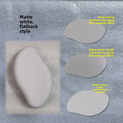 New Glass Frosted Exfoliator – Hair Removal and Exfoliation Tool for Home Beauty Use