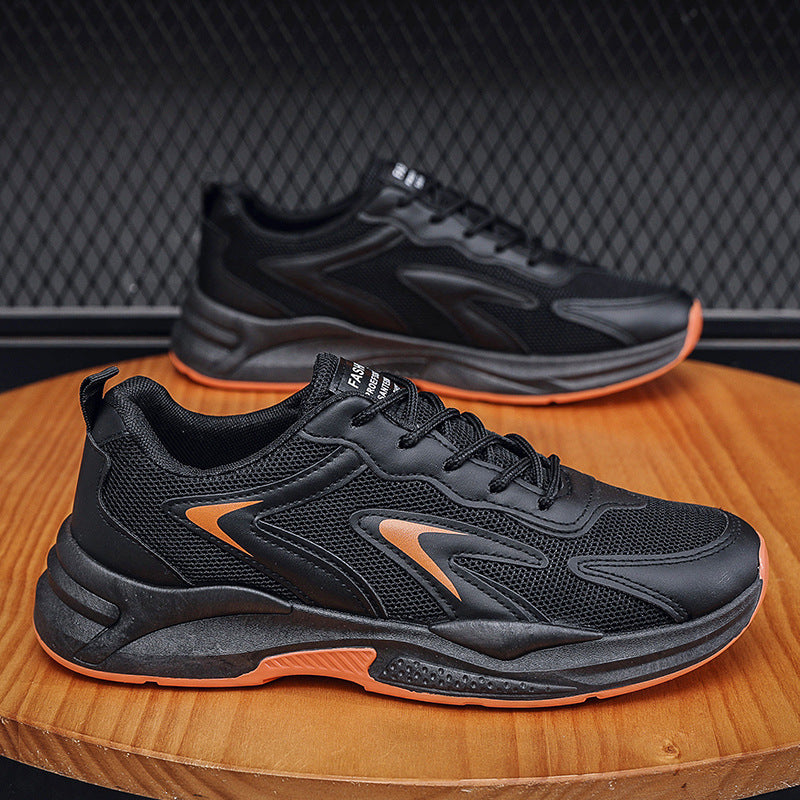 New men's summer breathable mesh shoes and sports shoes