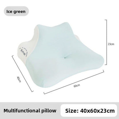 New multifunctional sleeping pillow memory cotton bed side sleeping pillow playing mobile phone reading cervical vertebra sleeping pillow