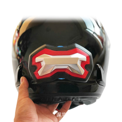 New product motorcycle helmet warning light smart USB rechargeable wireless helmet with battery and turn signal light