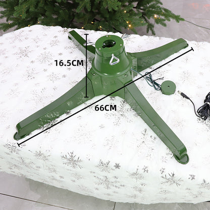 New simulation Christmas tree outdoor encryption decoration 360cmPE shopping mall holiday decoration green rotating feet