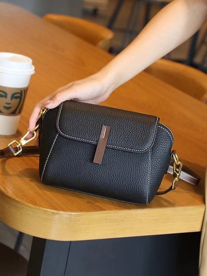 New Single-Shoulder Bag for Women, Made of Genuine Leather, Large-Capacity