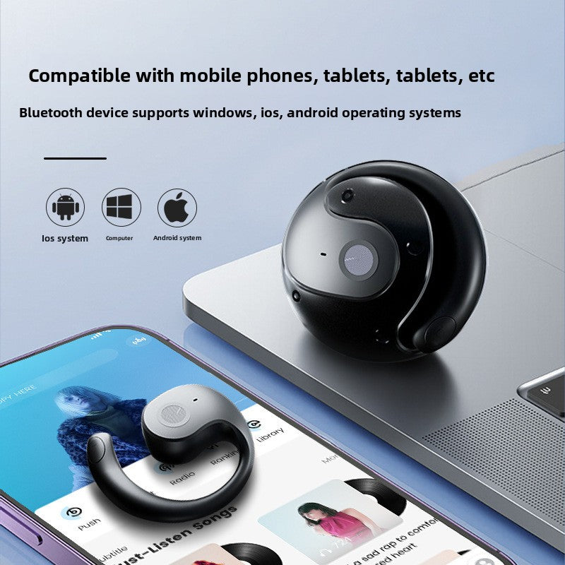 New Small Coconut Ball Bluetooth Headset