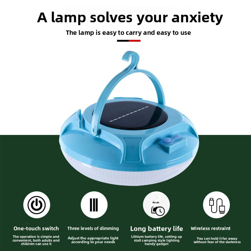New solar charging lamp