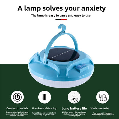 New solar charging lamp