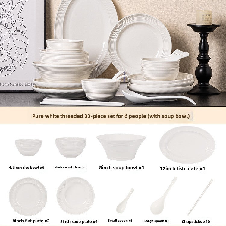 New style bowls and plates for household use