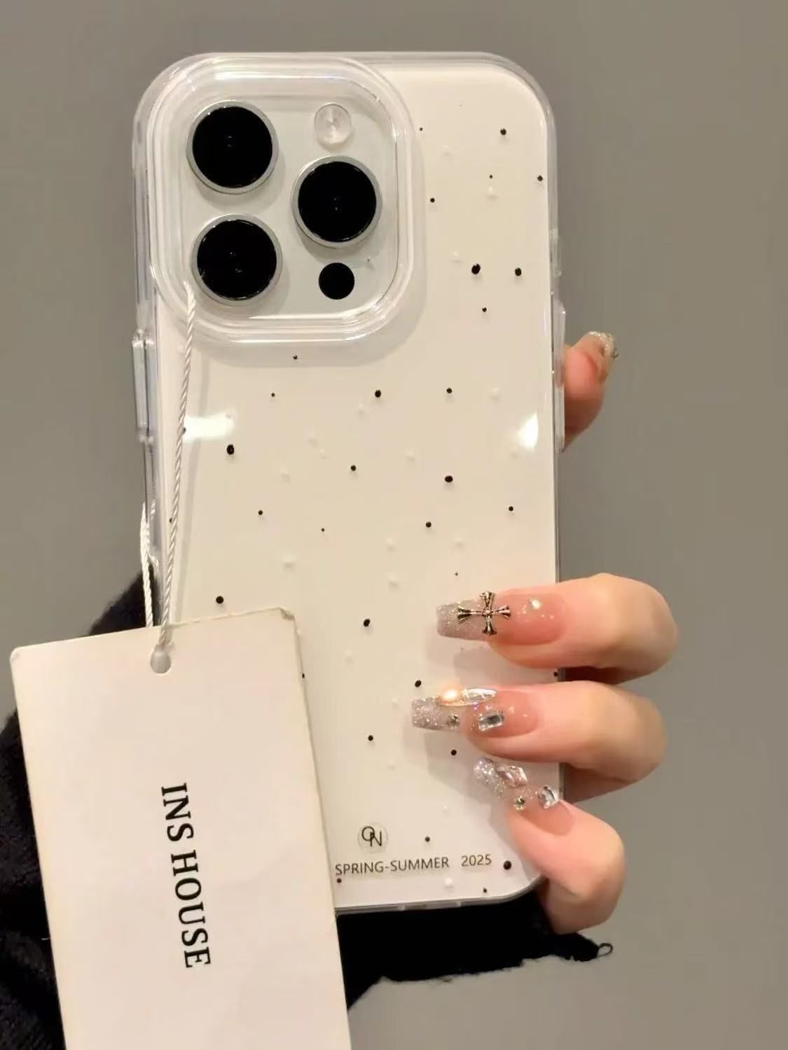 New Style Splash Ink Cream Phone Case