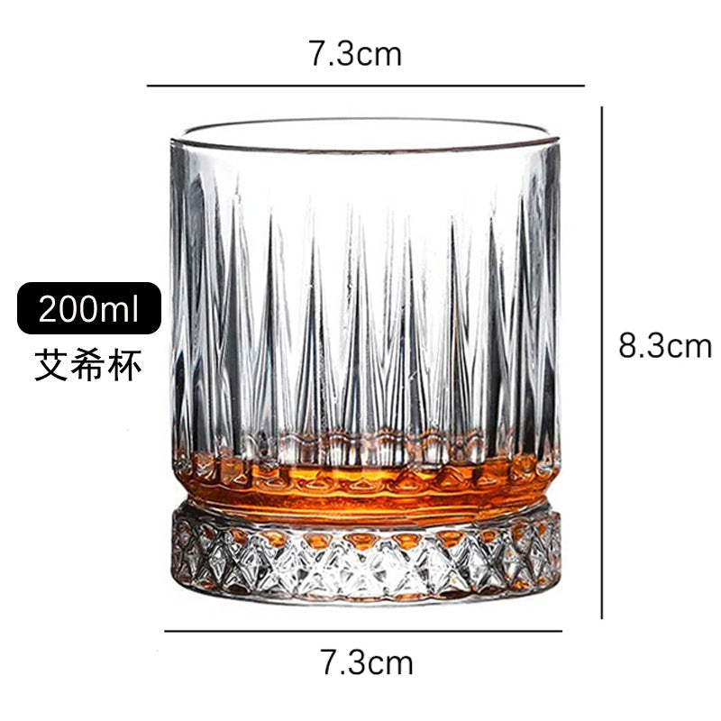 New Thickened Whisky Cup Creative Foreign Wine Cup Beer Cup suit Glass Wine Cup Bar KTV Home
