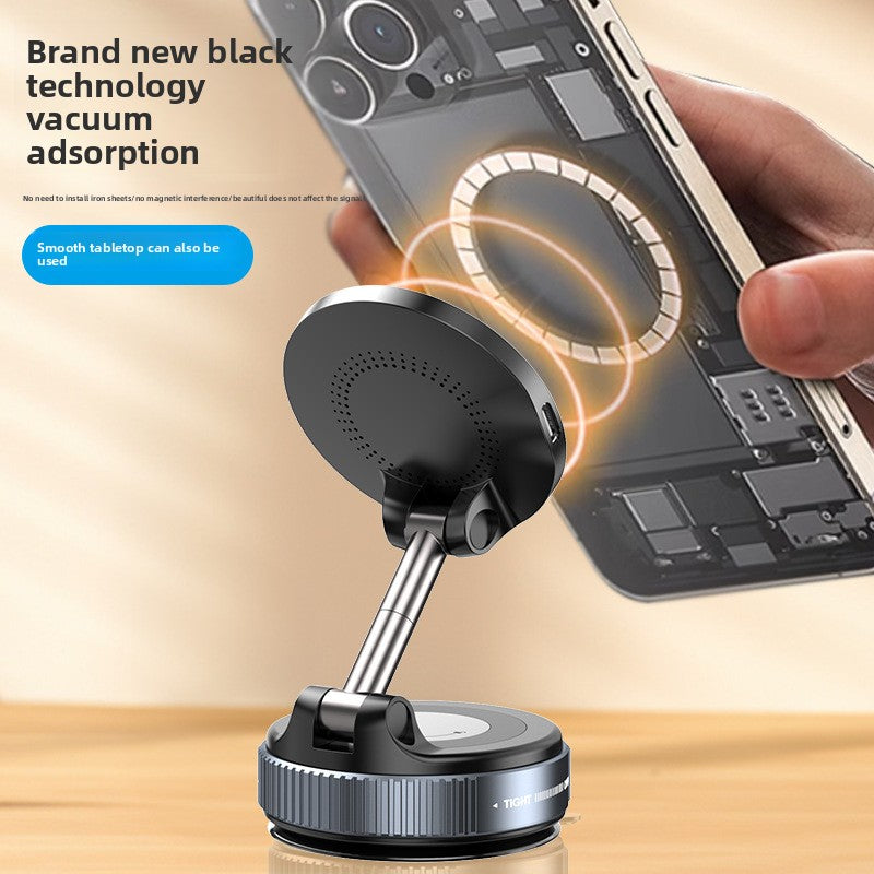New Vacuum Adsorption Magnetic Car Mobile Phone Holder