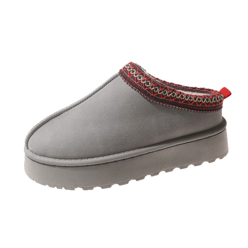 New winter velvet warm cotton shoes for women