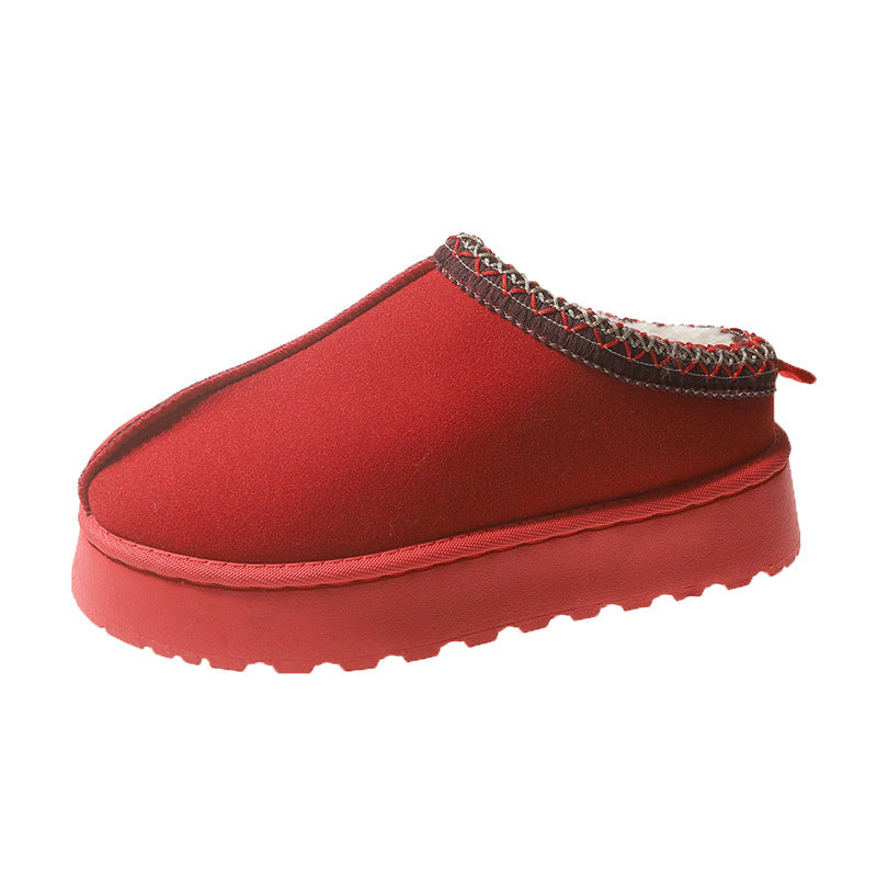 New winter velvet warm cotton shoes for women