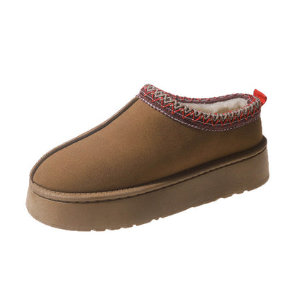 New winter velvet warm cotton shoes for women