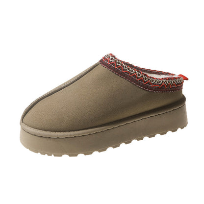 New winter velvet warm cotton shoes for women