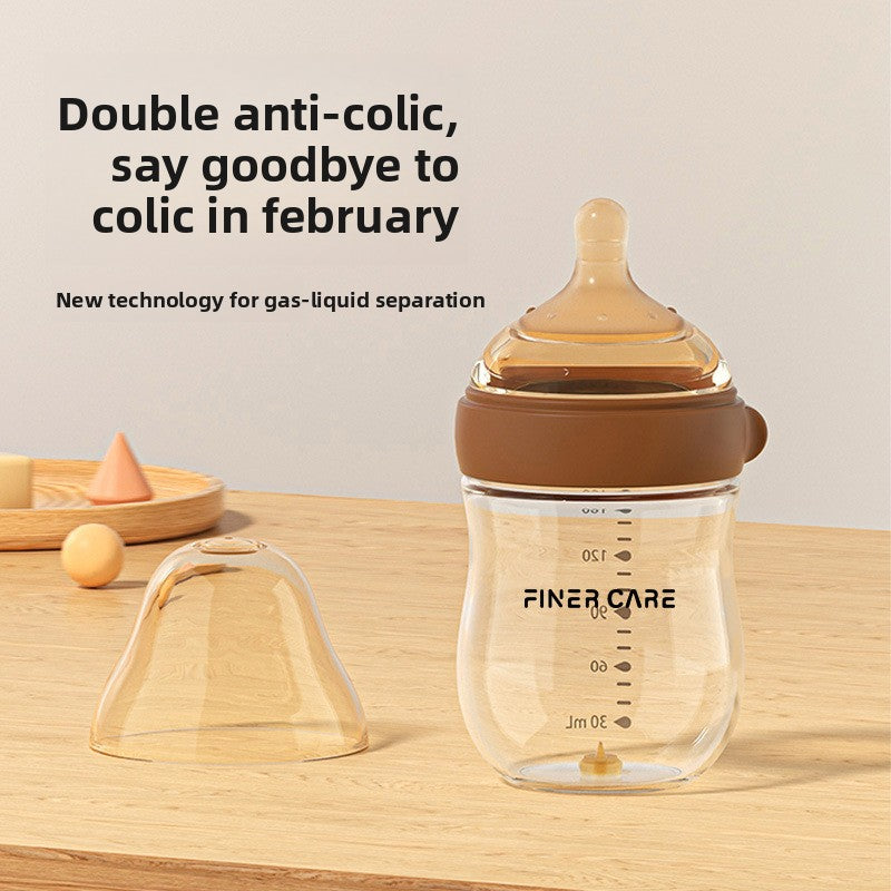 Newborn Anti-Colic Glass Baby Bottle