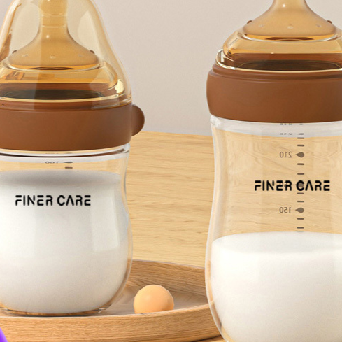 Newborn Anti-Colic Glass Baby Bottle