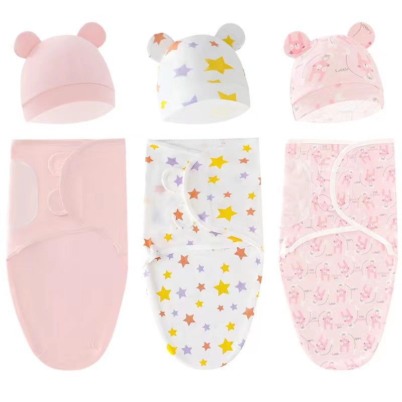 Newborn baby swaddling blanket