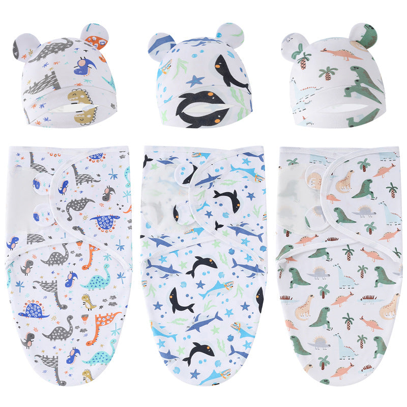 Newborn baby swaddling blanket