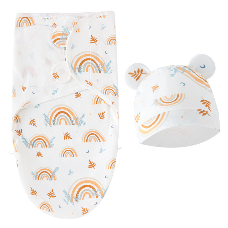 Newborn baby swaddling blanket