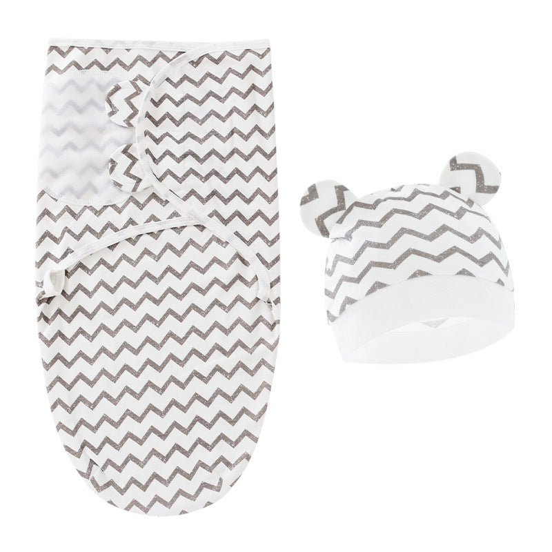 Newborn baby swaddling blanket