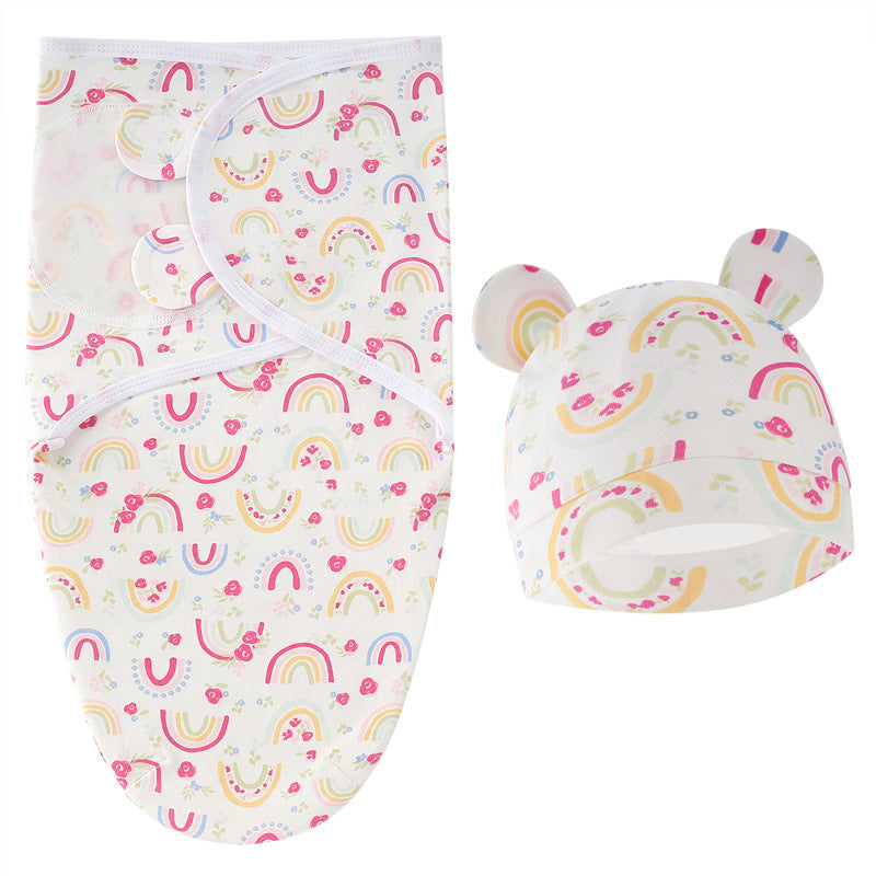 Newborn baby swaddling blanket