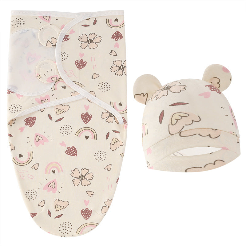 Newborn baby swaddling blanket