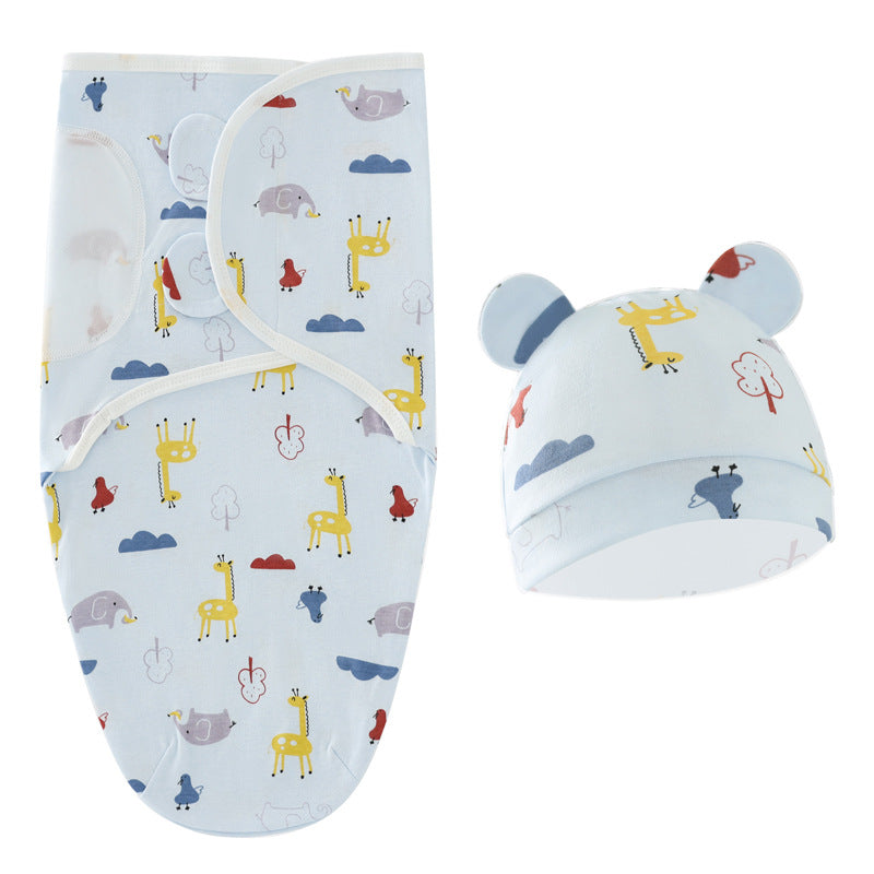 Newborn baby swaddling blanket