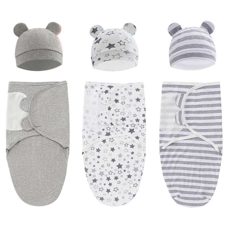 Newborn baby swaddling blanket