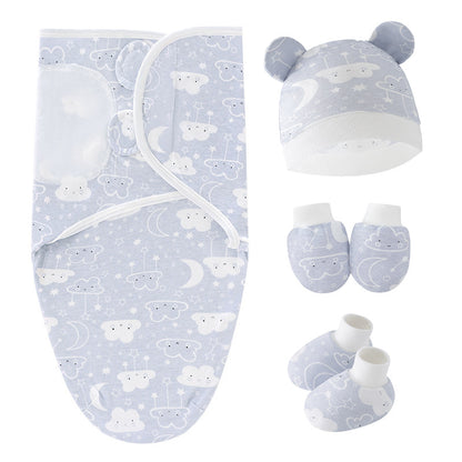 Newborn baby swaddling blanket