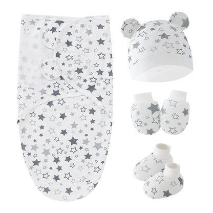 Newborn baby swaddling blanket