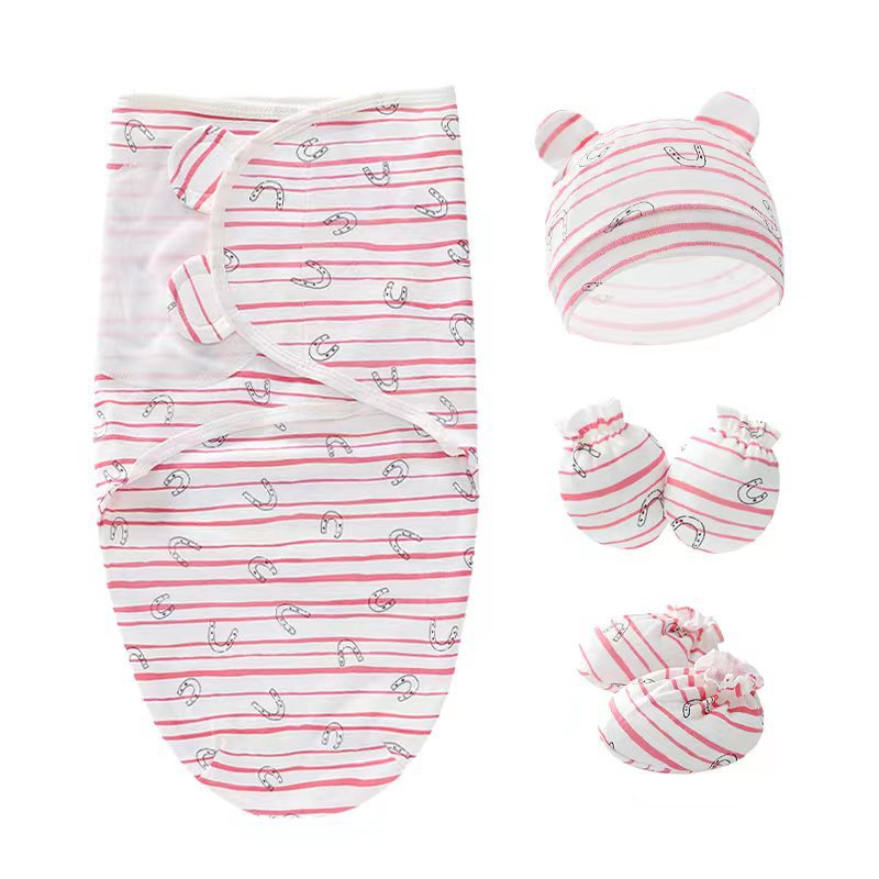 Newborn baby swaddling blanket