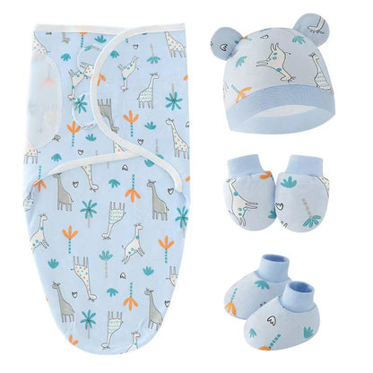 Newborn baby swaddling blanket