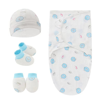 Newborn baby swaddling blanket