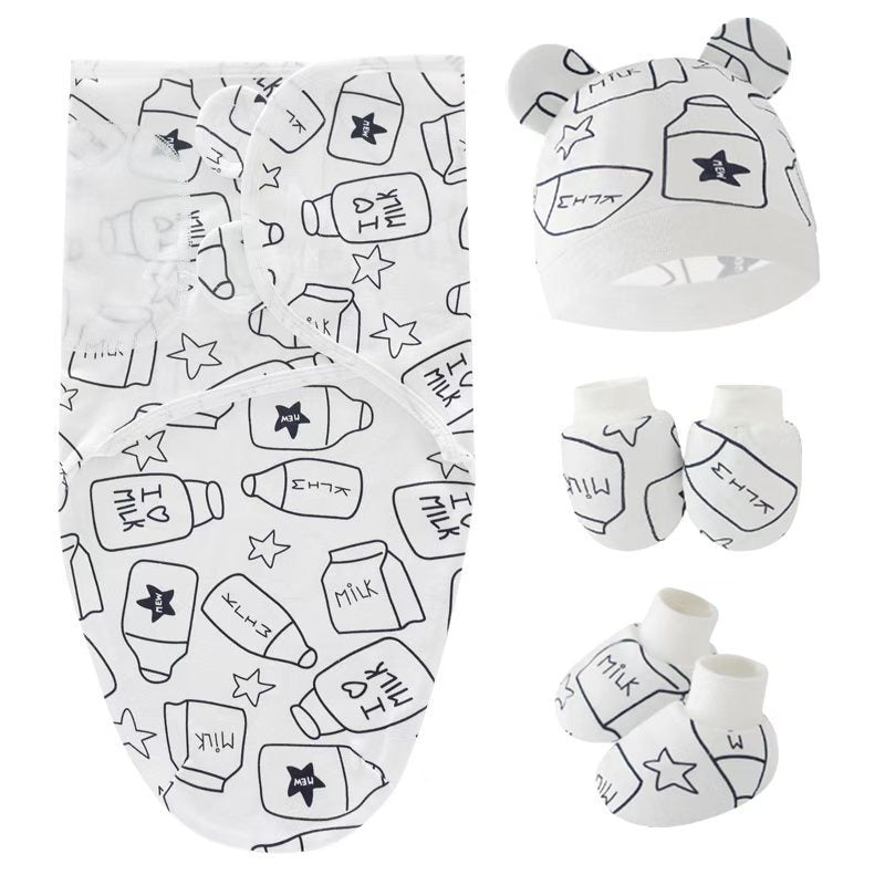 Newborn baby swaddling blanket