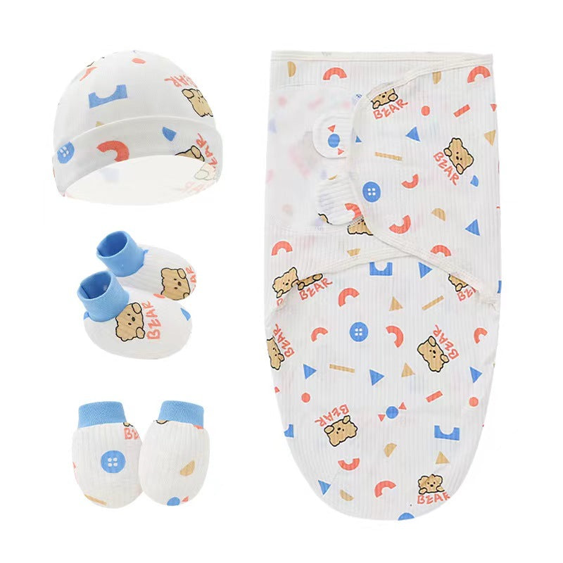 Newborn baby swaddling blanket