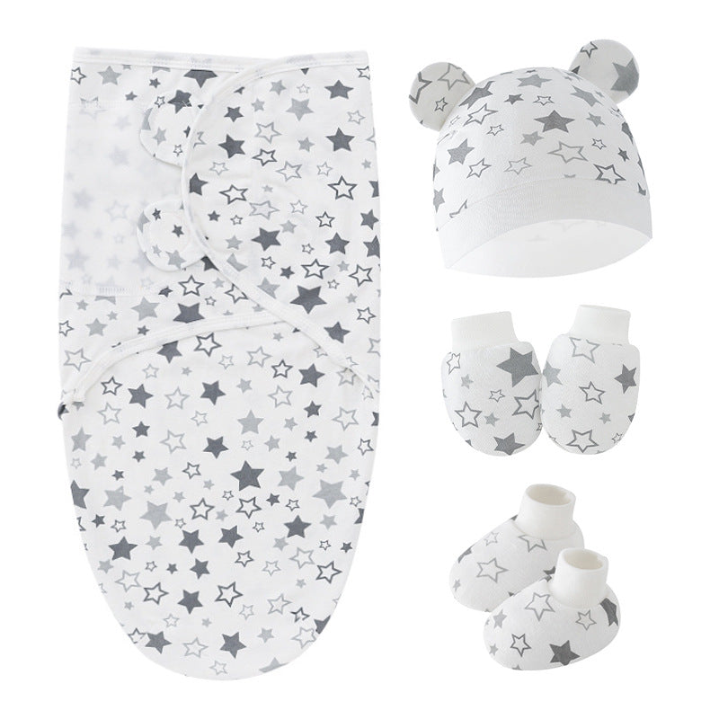 Newborn baby swaddling blanket