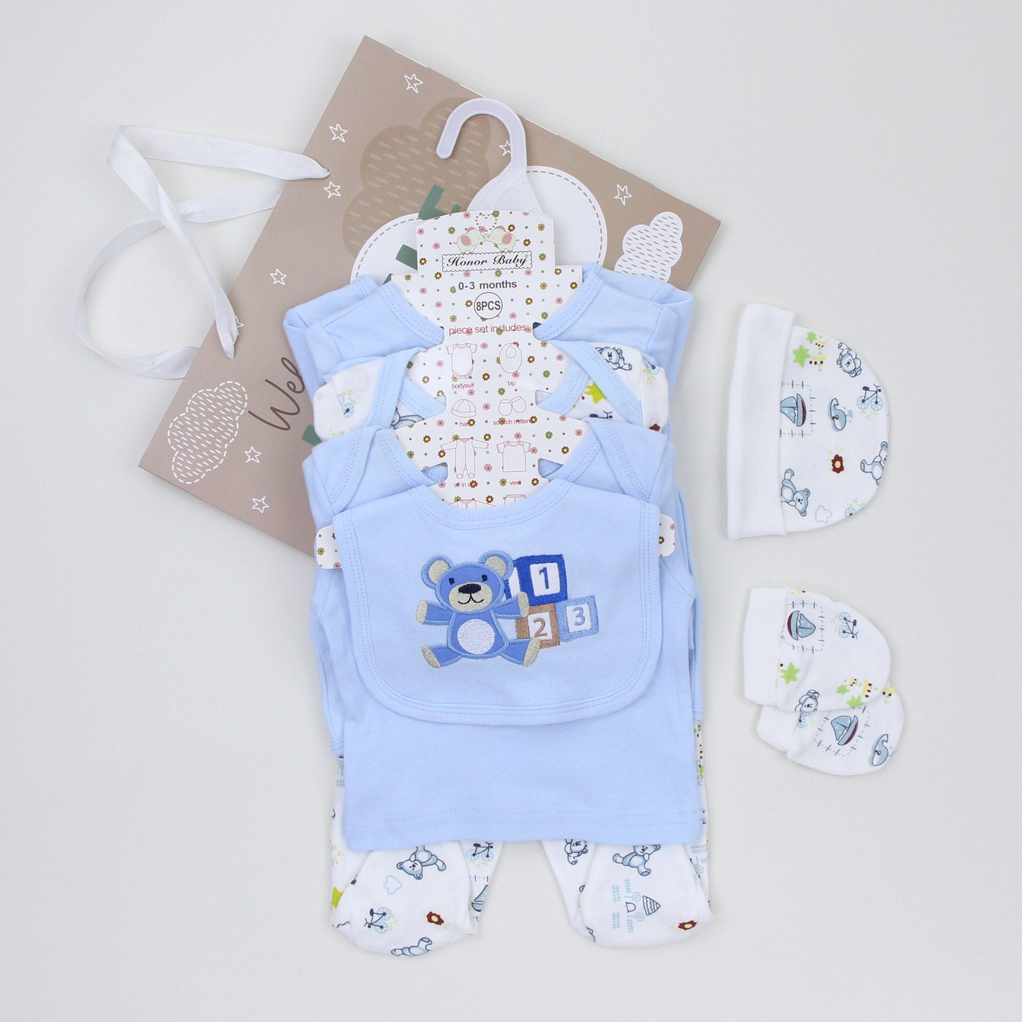 Newborn Cotton Romper Outfit