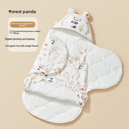 Newborn Cotton Sleeping Bag Swaddle Blanket