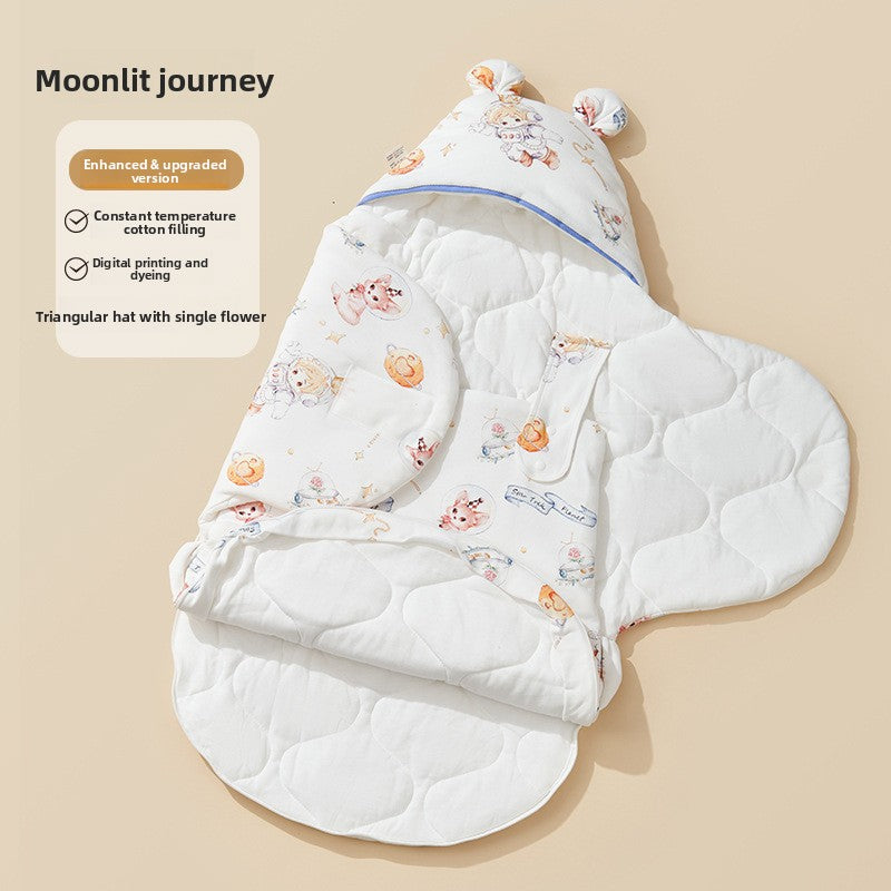 Newborn Cotton Sleeping Bag Swaddle Blanket