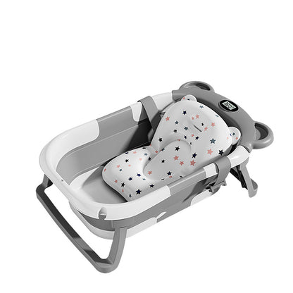 Newborn Foldable Baby Bath Tub with Temperature Indicator