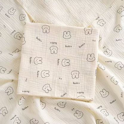 Newborn muslin wrap blanket
